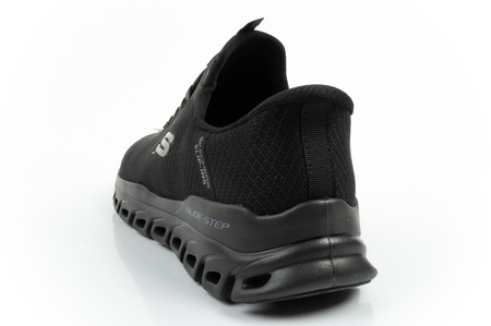 Pantofi sport Skechers Glide-Step pentru bărbați, negri, confortabili și ușori