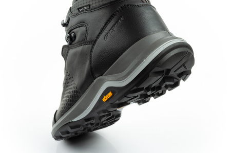 Ghete de drumeție din piele Grisport Nero Avon SPO-TEX pentru bărbați, negre