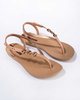 Sandale Ipanema Sandal Class pentru femei, bej cu auriu