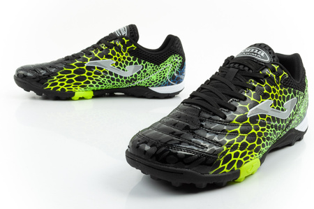 Pantofi sport Joma Turf pentru bărbați Maxima 253 Negru Verde Ghetele de fotbal Joma