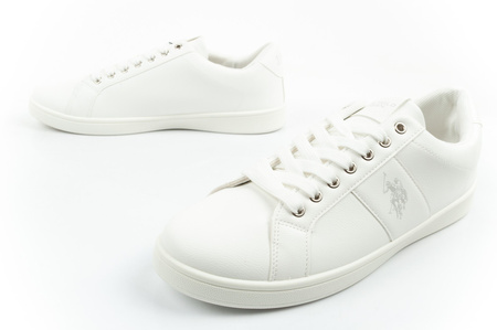 Pantofi sport U.S. Polo Assn. pentru bărbați, la modă, albi, confortabili