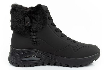 Pantofi sport de damă Skechers Uno Rugged [167274/BBK], negri.