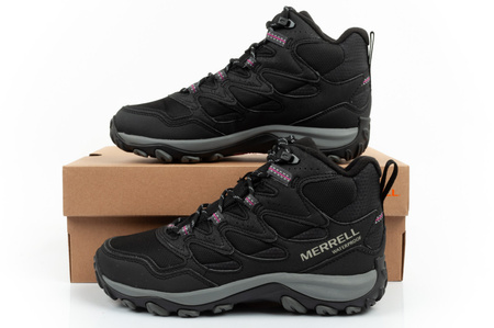 Merrell West Rim Sport Thermo [J036814] pantofi sport de damă, impermeabili, negri.
