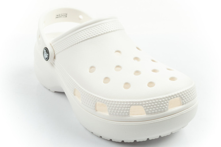 Sandale Crocs Classic Platform pentru femei și bărbați, unisex, la modă, albe