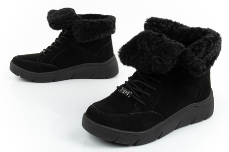 Pantofi sport dama Scholl Stelvio, botine [F302321004] izolate, negru.