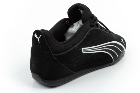 Pantofi sport pentru femei Puma Catch Soleil SD, piele naturală neagră, la modă
