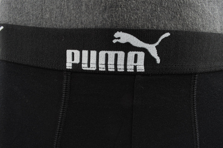 Boxeri Puma pentru bărbați, pachet de 9 bucăți, negri, gri, kaki, bumbac confortabil