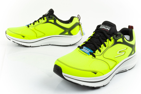 Pantofi de alergare pentru bărbați Skechers Go Run Consistent [220869/YLBK], verzi.