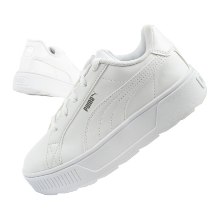 Pantofi sport Puma Karmen pentru copii, cu platformă albă