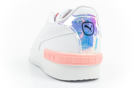 Pantofi sport Puma Jada Crystal pentru copii, cu platformă albă