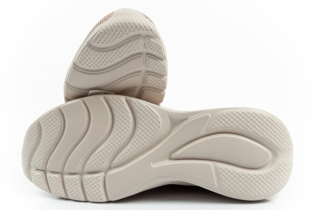 Teniși bej ușori pentru femei Skechers Bobs Squad Waves
