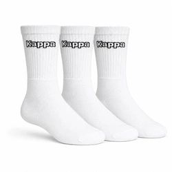 Kappa șosete lungi albe [34113IW 900] 3PAK