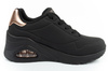 Pantofi sport de damă Skechers Uno [177520/BBK], negri.