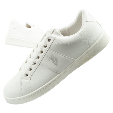 Pantofi sport U.S. Polo Assn. pentru bărbați, la modă, albi, confortabili