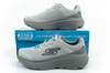 Pantofi de alergare Skechers Max Cushioning pentru bărbați, gri deschis