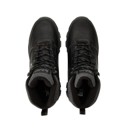 Ghete de iarnă Lee Cooper pentru bărbați, negre, izolate