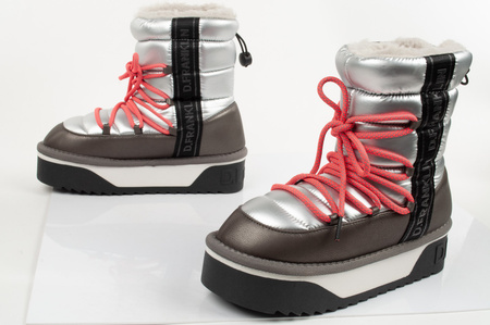 Pantofi de iarnă de damă D.Franklin [DFSH371006-SILV], gri.