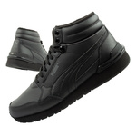 Teniși Puma ST Runner v4 Mid pentru bărbați, model înalt, negri
