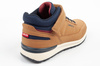 Pantofi sport Levi's Sierra High-Top pentru copii, maro, cu velcro