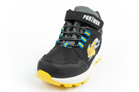 Botine de iarnă pentru copii [PO000427] POKEMON, negre.