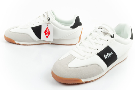Teniși Lee Cooper pentru bărbați, la modă, confortabili, albi
