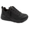 Teniși negri Skechers Uno Lite pentru copii