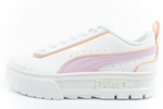 Pantofi sport pentru copii Puma Mayze cu platformă pentru fete [396665 01] alb