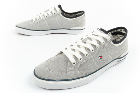 Pantofi sport Tommy Hilfiger pentru bărbați, model modern, confortabil, cu imprimeu pe buzunar [FM0FM00401]