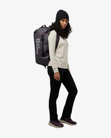 Geantă de călătorie Jack Wolfskin All-In Duffle, Burgundie, 45L, Geantă de antrenament