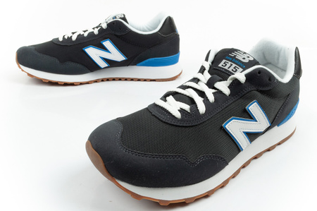 Teniși New Balance 515 pentru bărbați, la modă, confortabili, gri antracit, alb