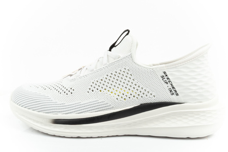 Pantofi sport Slip-On Skechers Slade Quinto pentru bărbați, albi, SLIP-INS