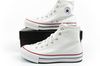 Teniși Converse Chuck Taylor All Star pentru femei, în culoarea albă