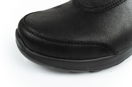 Pantofi de iarnă Skechers ON-THE [175490/BKGY] SLIP-IN, negri.