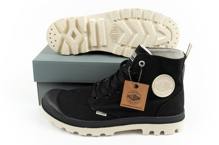 Teniși Palladium Pampa Chrome High-Top pentru bărbați, negri
