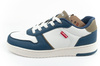 Teniși Levi's Kick Se pentru copii, albi, confortabili, la modă