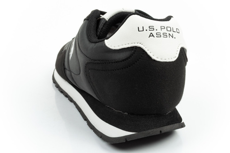 Teniși bărbătești U.S. Polo Assn., la modă, confortabili, negri