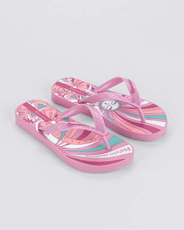 Șlapii pentru copii Ipanema Classic Happy sunt confortabili pentru plajă.