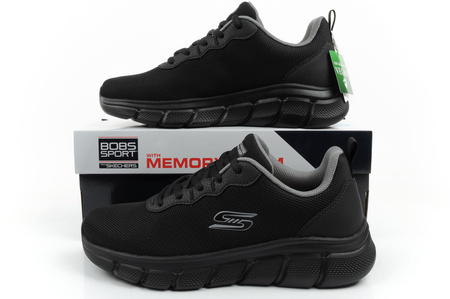 Teniși Skechers Bobs B Flex pentru bărbați, negri la modă