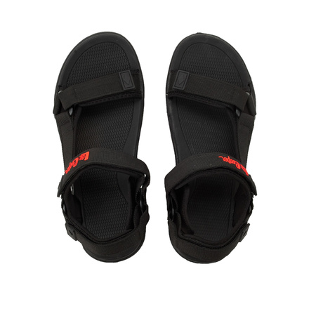 Sandale Lee Cooper pentru bărbați cu velcro pentru plajă de vară, negre ușoare