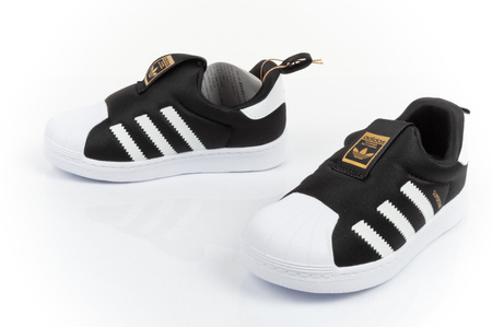 Pantofi sport pentru copii Adidas Superstar [S82711], negri.