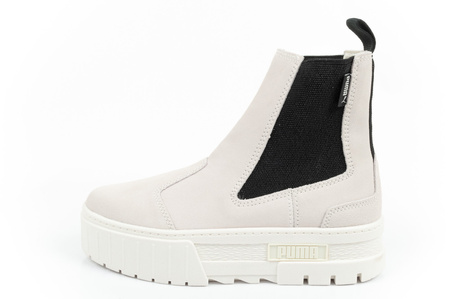 Botine de dama Puma Mayze Chelsea Suede [382829 02], crem.