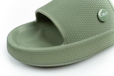 Papuci sport CMP Ruby Slipper pentru femei, verzi, confortabili [3Q97866 E452]