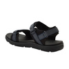 Sandale Lee Cooper pentru bărbați cu velcro pentru plajă de vară, albastru deschis și negru