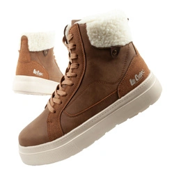 Ghete de iarnă pentru femei Lee Cooper, ușoare, cu izolație din piele de oaie