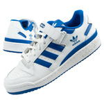 Pantofi sport Adidas Forum Low pentru bărbați, albi, confortabili, la modă, cu închidere Velcro