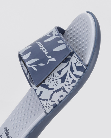 Șlapi de damă Rider Pool, albaștri, confortabili, la modă pentru plajă