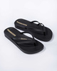 Șlapi de damă Ipanema Bossa Soft V, confortabili, negri, la modă