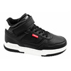 Teniși Levi's John SE Mid Negri cu Velcro pentru Copii