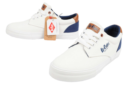 Adidași bărbați Lee Cooper [LCW-24-02-2140M], albi.