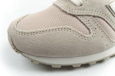 Pantofi sport New Balance 373 pentru femei, piele la modă, bej, alb